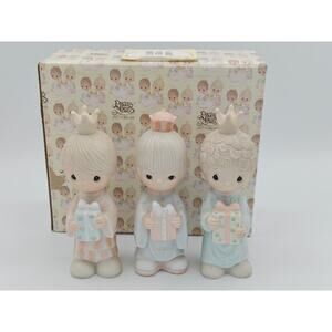 Precious Moments Wee Three Kings Figurine Set 3 Enesco E-5635 1981